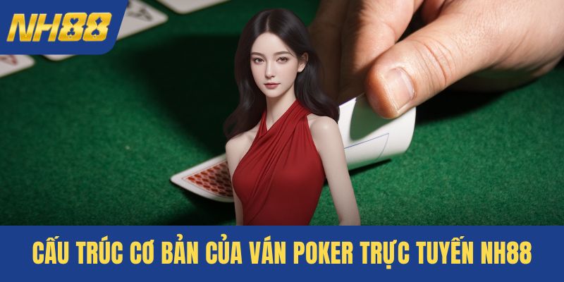 Cấu trúc cơ bản của ván poker trực tuyến NH88